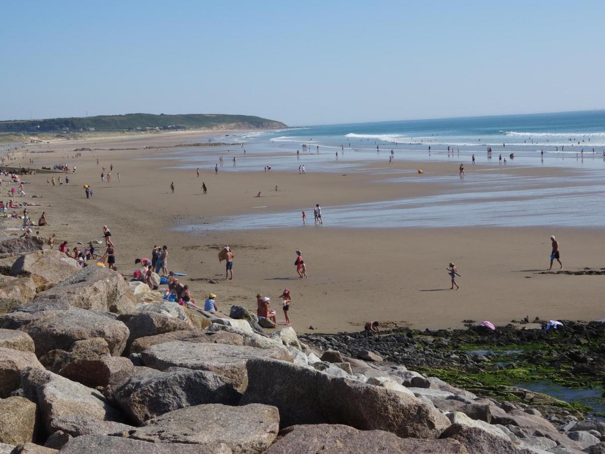 Gite "Rose Des Sables" - 800M De La Plage De Surtainville, Proche Commerces - Piscine En Juillet Et Aout חדר תמונה